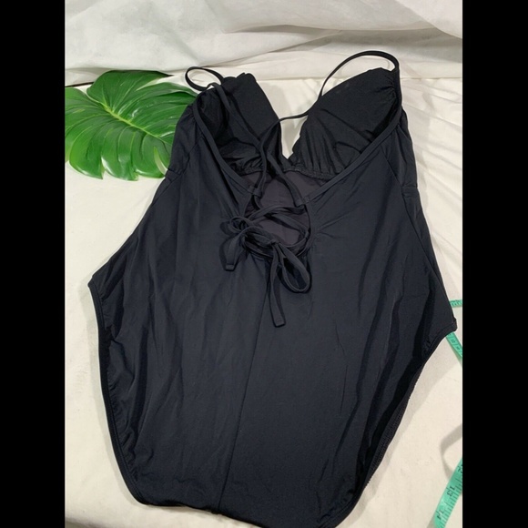 NEW‎ LA BLANCA Swimwear Petal Pusher One-Piece Swimsuit [PLUS SZ 20W ] - Picture 9 of 12